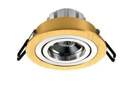 Dann Lux Design PELE R-GD Złoty DLD5249 Mała Oprawa Wpuszczana Złota