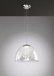 Oprawa Wisząca Mountain View SP AXO Light transparentno- chromowana LED