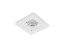 Biała oprawa wpuszczana AZ3466 Azzardo Hera Gips Square "S"