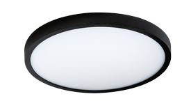 Azzardo Malta R 30 AZ4243 Czarna Oprawa Sufitowa