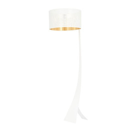 Lampa podłogowa ESTRELLA LP1 WHITE/GOLD czarny (1155/LP1) - Emibig