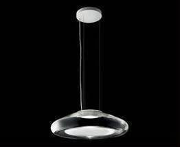 KEYRA 60 S Oprawa Wisząca przezroczysta LED 60 cm Leucos