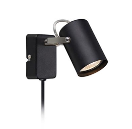 Lampa ścienna Czarny/Stal Markslojd KEY 16415