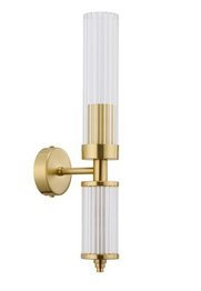 Lampa ścienna Mosiądz matowy Kutek Mood Seti SET-K-1-(Z)-II