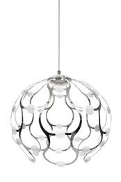 Berella Light Aspilia 40 chrom Żyrandol Kula LED BL0154