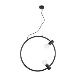 Zwis Azzardo Orsola w stylu loft czarna