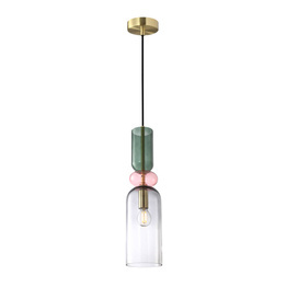 Lampa wisząca Italux Manso PND-37462D-MC-GD