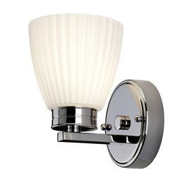 Kinkiet z białym kloszem do Łazienki IP44 Elstead Lighting Wallingford BATH-WL1