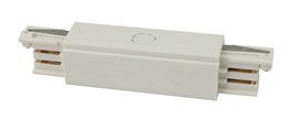 Łącznik prosty zasilający do szynoprzewodu biały MaxLight MHT1-IL-WH