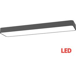 Plafoniera SOFT LED graphite 90x20 plafon 7531 Nowodvorski