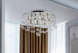 Azzardo Luvia 80 Clear Plafoniera