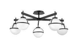 Elstead Lighting Hollis HK-HOLLIS-5-O-BK Plafon