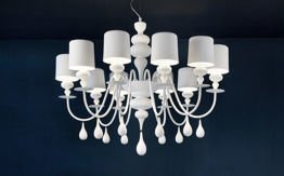 Eva S10 Oprawa Wisząca Masiero biała