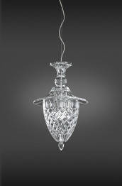 205/4 ITALAMP Zwis transparentny chrom