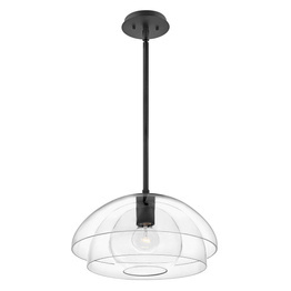 Lotus Elstead Lighting QN-LOTUS-P-BLK Żyrandol