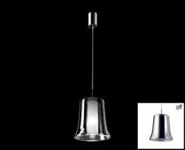 CLOCHE S Oprawa Wisząca chrom