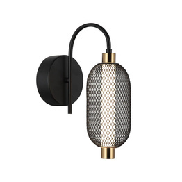 Lampa ścienna Italux Marco WL-84283-1-BK