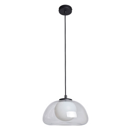 Lampa Wisząca Italux Ainale Pnd-54637-1-Bk-Cl