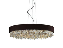 Ola S6 90 Oprawa Włoska Wisząca Masiero Czarna