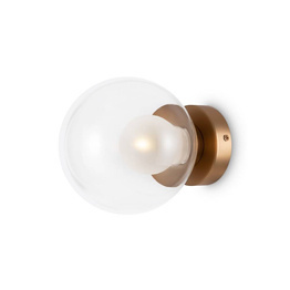 Lampa ścienna Basic form złota Maytoni MOD521WL-01G1