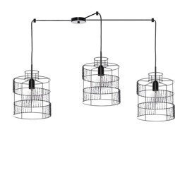 Lana 3 Lampa wisząca Ramko kolor czarny