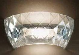 ATELIER P Lampa Ścienna Kryształowa Leucos