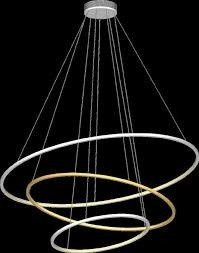 Lampa Wisząca Ledowa Ramko Echo potrójny 67761 biała