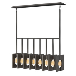 Ludlow Elstead Lighting QN-LUDLOW8-GR Żyrandol