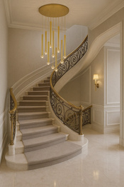 Lampa Wisząca Kryształ Berella Light Aramo 10 GD złota BL5584