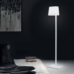 MARLOWE TR Lampa Podłogowa z przezroczystym przewodem Leucos