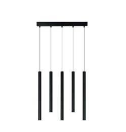 Nowoczesna Lampa  Azzardo Verno 5 3000K BK AZ6314