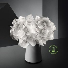Lampka nocna dymna Slamp Clizia zasilana bateryjnie
