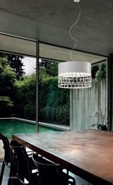 Merlino SP 8/304 Oprawa Wisząca 44 cm Sillux biała