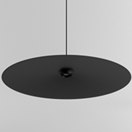 Lampa Zwieszana Chors Mika 49 Z SNW TRIAC czarna 49cm