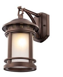 Maytoni Salamanca O031WL-01BR Brązowy kinkiet na elewację