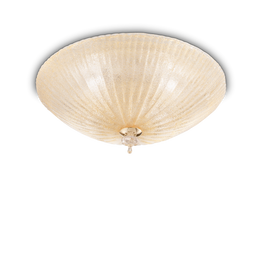 Ideal Lux Shell Pl6 Ambra Plafon 140193