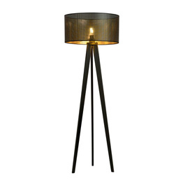 Lampa stojąca ASTON LP1 BLACK/GOLD czarny (1148/LP1) - Emibig