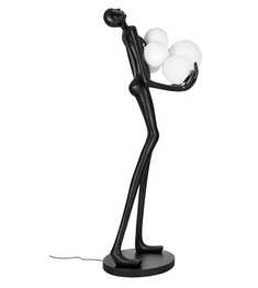 Moosee HUMAN włókno szklane, szkło Lampa podłogowa