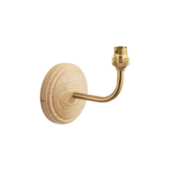 Lampa Ścienna Endon Wood Arc 115076