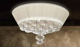 Vintage MUSA PL90 Lampa sufitowa biały