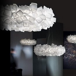 Zwis biały Slamp Clizia 78 cm