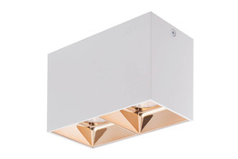 Spot Oprawa Ledowy Berella Light Piri 2 WH+CO BL5167 Biało Miedziany