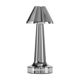 Tavolo ST-8127T/B SILVER Step Into Design Lampa Nocna dotykowa