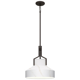 Zwis Elstead Lighting QZ-BRECKEN-2P-OZ-OPAL