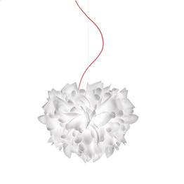 Żyrandol włoski Slamp Veli Foliage  z czerwonym kablem