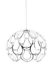 Berella Light Aspilia 55 chromo Żyrandol Kula LED BL1072