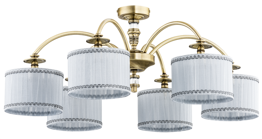 Plafoniera Kutek Napoli NAP-PL-6(P/A) Patyna