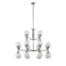 Zwis Kutek Bari BAR-ZW-8+4(BN) Błyszczący nikiel