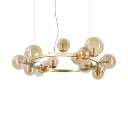 Lampa Wisząca Ideal Lux Perlage Sp14 Ambra 322797