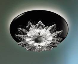 ORLEANS PL czarna Plafoniera Leucos